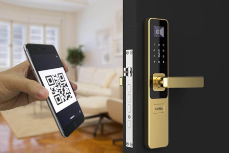 二維碼掃描模組運用于智能家居門禁系統