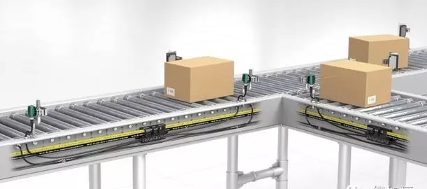 流水線上自動(dòng)讀碼